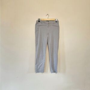 SALE! Gray Dalia Collection Polka Dot Casual Pants Size 8 EUC